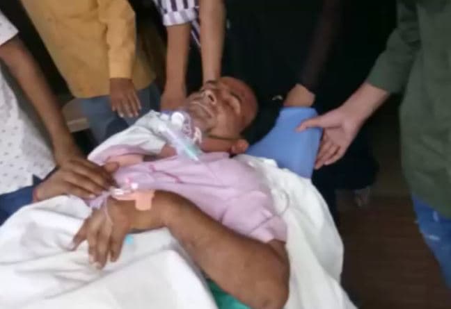 सरेराह बदमाशों ने सरपंच के बेटे को मारी गोली, हालत नाजुक, अस्पताल में भर्ती
