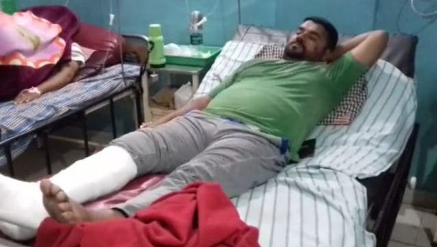 BJP प्रदेश अध्यक्ष के गृह क्षेत्र में भाजपा नेता पर जानलेवा हमला, कांग्रेसियों पर आरोप