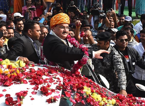 नड्डा की रैली और बीजेपी पर लगा लाखों का जुर्माना, कांग्रेस कार्यकर्ताओं की शिकायत के बाद कार्रवाई