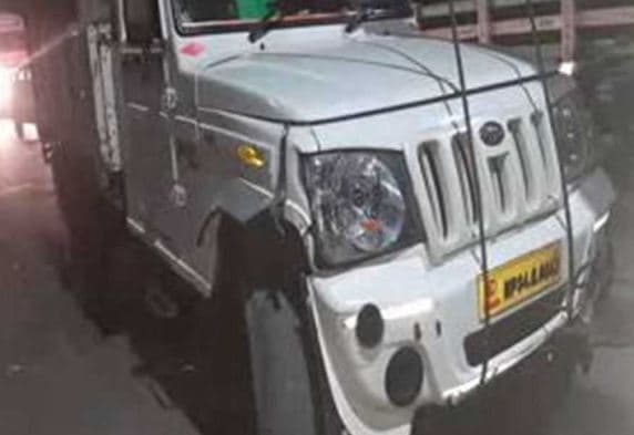 BJP नेताओं की स्कॉर्पियो को पिकअप ने मारी टक्कर, उड़े परखच्चे, नपाध्यक्ष बोली-जा सकती थी जान