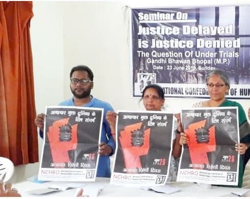 एनसीएचआरओ ने उठाई विचाराधीन बंदियों के लिए आवाज़