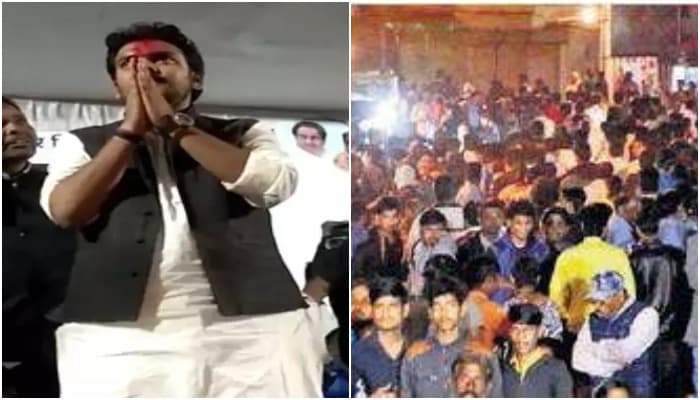 MP : घंटों इंतजार करती रही जनता, नही पहुंची नगमा, कांग्रेस प्रत्याशी ने हाथ जोड़कर मांगी माफी