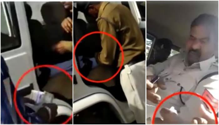 आबकारी विभाग के प्रधान आरक्षक का रिश्वत लेते हुए वीडियो वायरल, मचा हड़कंप