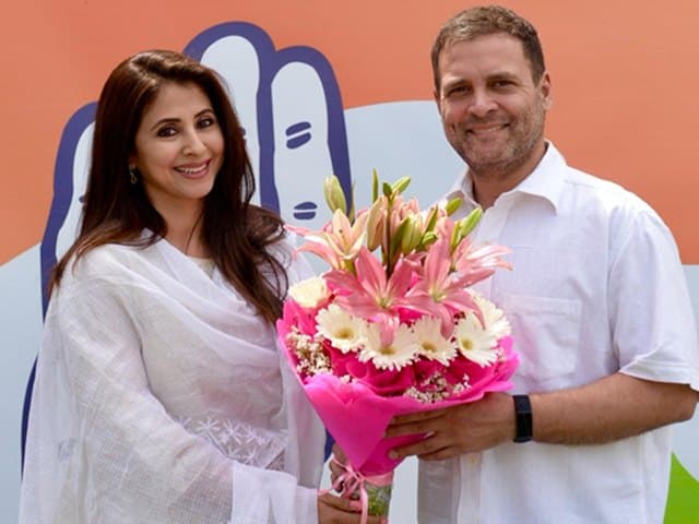 कांग्रेस में शामिल हुई अभिनेत्री उर्मिला मातोंडकर, यहां से लड़ सकती हैं चुनाव