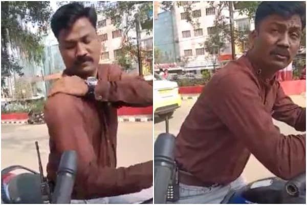 थाना प्रभारी के नाम पर आरक्षक का वसूली करते हुए वीडियो वायरल