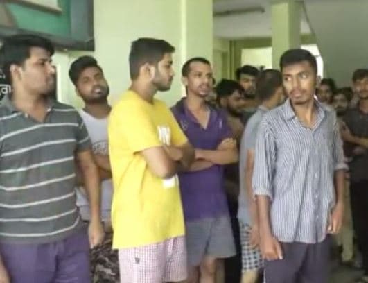 ख़राब खाने पर भड़के जेयू के आर्यभट्ट हॉस्टल के छात्र, खाने का किया बहिष्कार