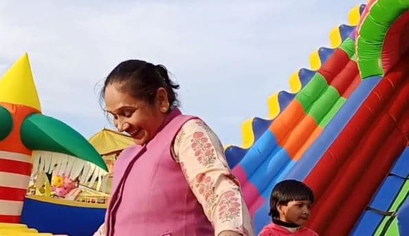 चकेरी मेले में दिखा पथरिया विधायक रामबाई का अनोखा अंदाज़
