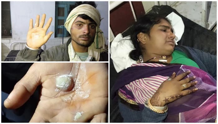 राजस्थान के दबंगों ने राजगढ़ की गर्भवती महिला को बनाया बंधक, कुंए में लटका कर की पिटाई