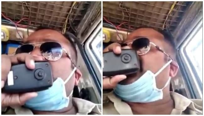 VIDEO: सोशल मीडिया में छाया पुलिसवाले का यह डायलॉग