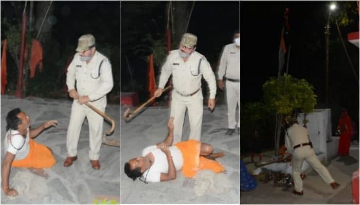 पुजारी से मारपीट करना TI को पड़ा भारी, IG ने किया लाइन अटैच