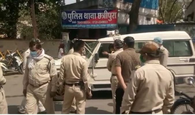 इंदौर का एक और थाना कोरोना की चपेट में, 2 पुलिसकर्मी और ड्राइवर पॉजिटिव
