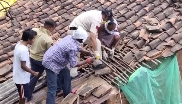 कटनी के इस पुलिस वाले ने किया जोखिम भरा काम