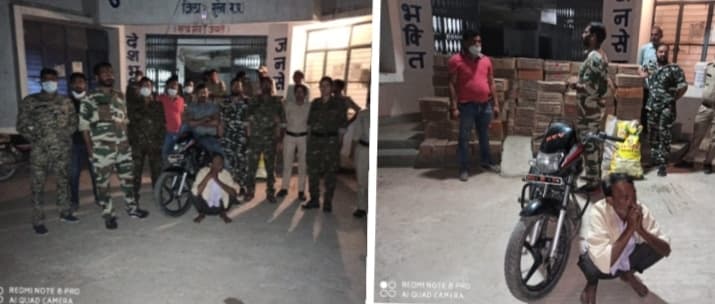 लॉकडाउन में शराब माफिया सक्रिय, क्राइम ब्रांच ने पकड़ी 4 लाख की शराब