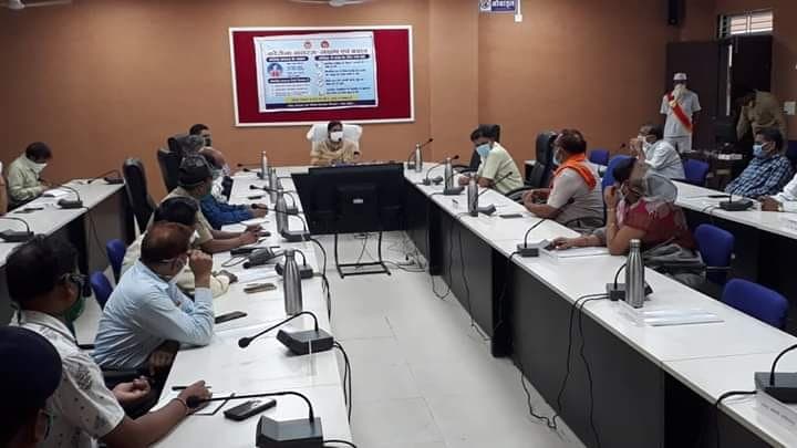 जिला स्तरीय संकट प्रबंधन समूह की बैठक, लॉकडाउन खत्म होने के बाद के कार्यों पर हुई चर्चा