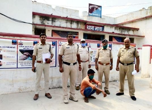 एक माह में माड़ा पुलिस को चौथी बड़ी सफलता, रेप के आरोपी को 48 घण्टे में किया गिरफ्तार