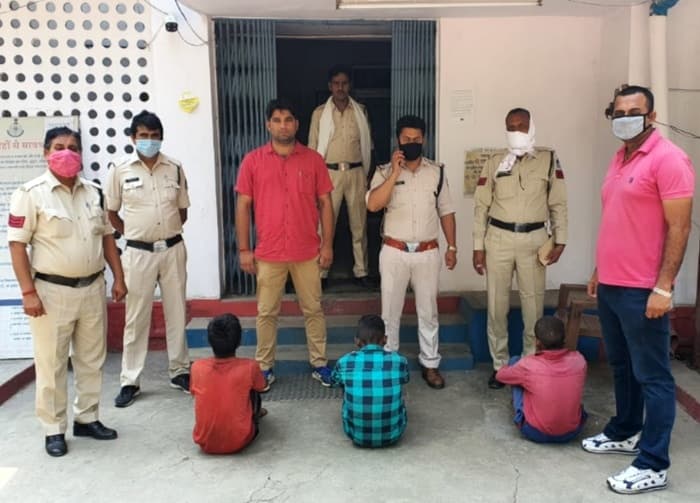 मंदिर से दान पेटी पार करने वाले चोरों को पकड़ा,पुलिस ने महज 10 घंटे में सुलझाया मामला