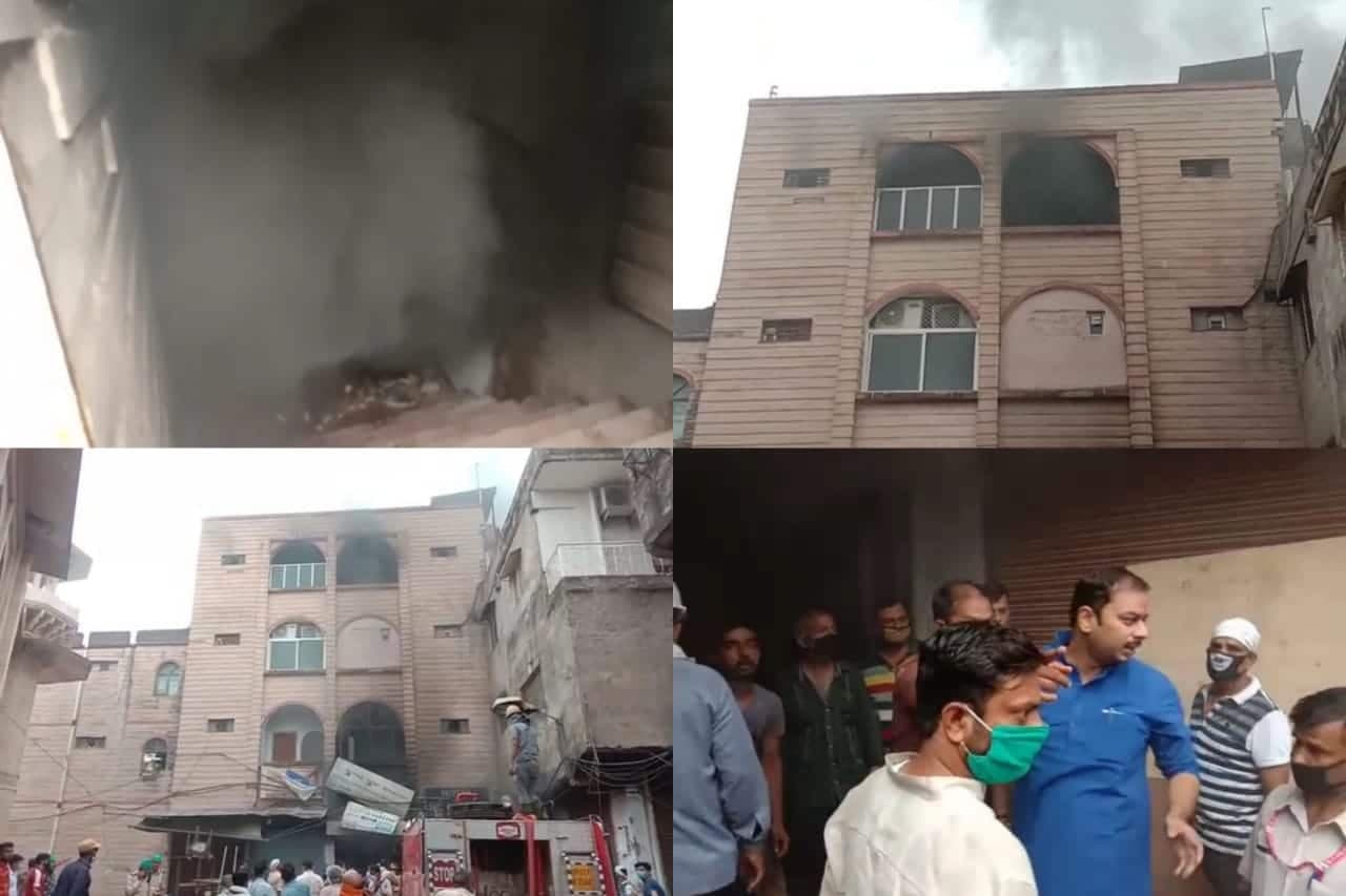 स्टेशनरी मार्केट में आग, बड़ा हादसा टला, विधायक की चेतावनी को भी तवज्जो नहीं देते आयुक्त