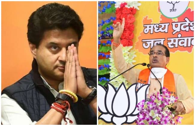 BJP की वर्चुअल रैली में कांग्रेस पर जमकर बरसे शिवराज, सिंधिया का गुणगान