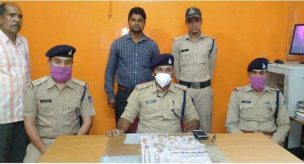 भाण्डेर पुलिस ने दिखाई सतर्कता, लाखों के जेवरात चुराने वाला 72 घंटे के अंदर गिरफ्तार