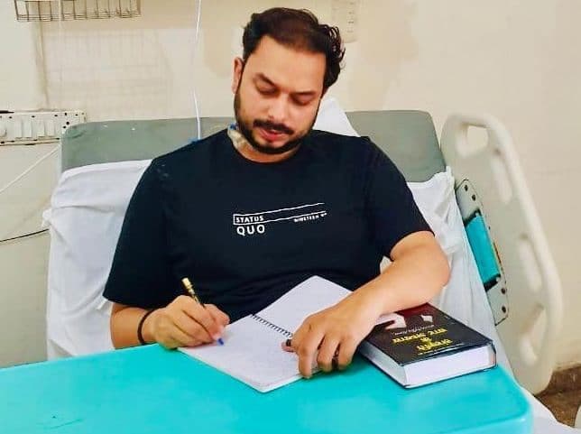 कांग्रेस विधायक प्रवीण पाठक की हालत में सुधार, अब खतरे से बाहर