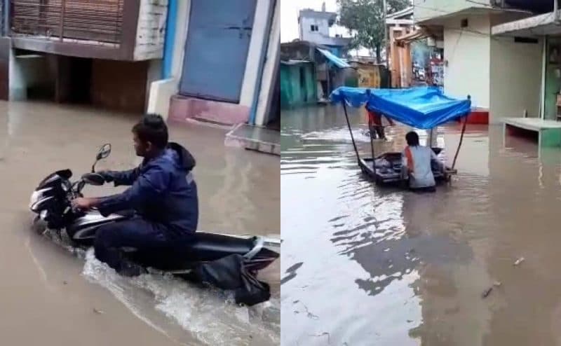 बारिश बनी मुसीबत, इस जिले की निचली बस्तियों में घुसा पानी