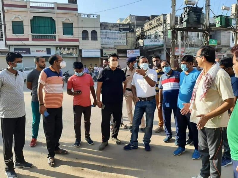 नगर निगम के सफाई अभियान का कलेक्टर और निगम कमिश्नर ने किया निरीक्षण
