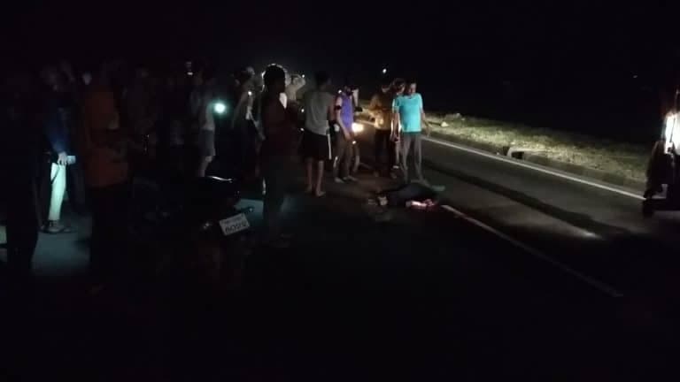 अज्ञात ट्रक चालक ने युवक को कुचला, तलाश जारी