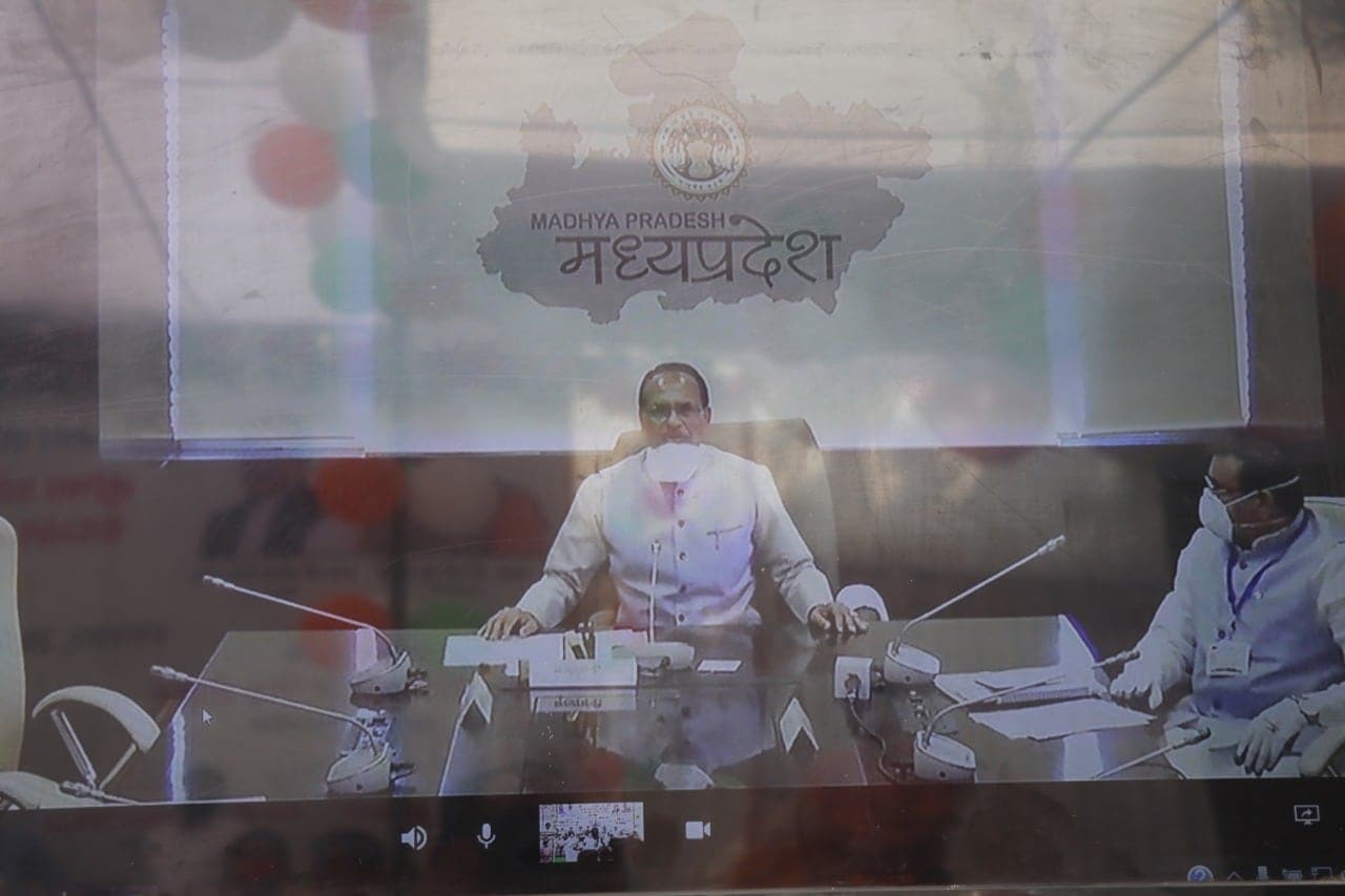 सीएम शिवराज सिंह चौहान ने किया चंबल वाटर प्रोजेक्ट का ऑनलाइन भूमिपूजन, कही ये बड़ी बात