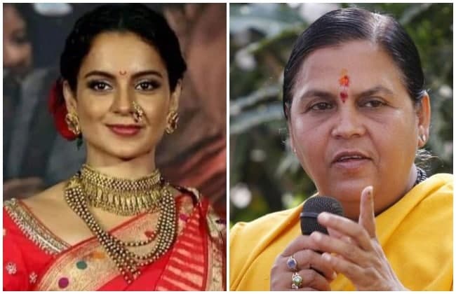 कंगना के समर्थन में एमपी की पूर्व सीएम, उद्धव ठाकरे के लिए कही बड़ी बात