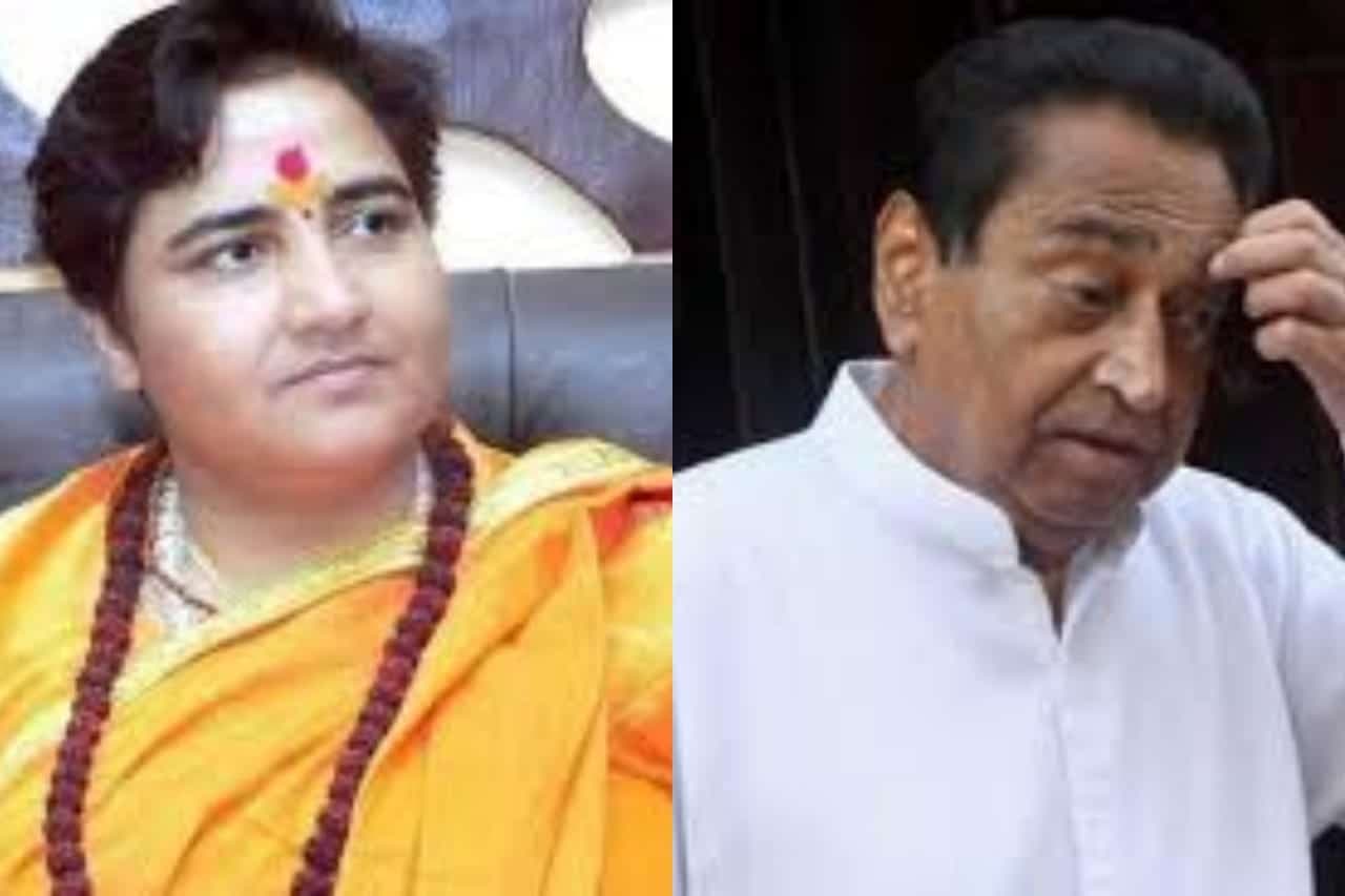 MP उपचुनाव : सांसद प्रज्ञा सिंह ठाकुर का बयान- रावण जैसा होगा कमलनाथ का हश्र