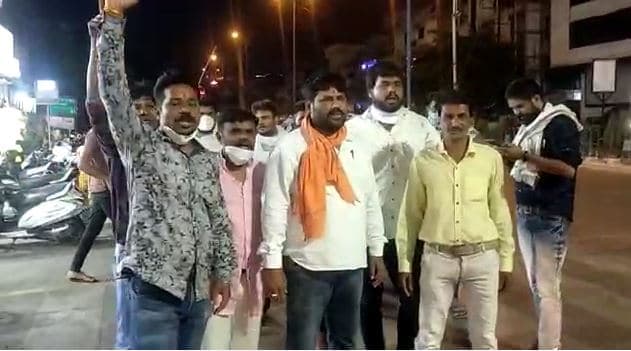 इंदौर में पूर्व सीएम कमलनाथ का फूंका गया पुतला, बीजेपी ने दी ये चेतावनी