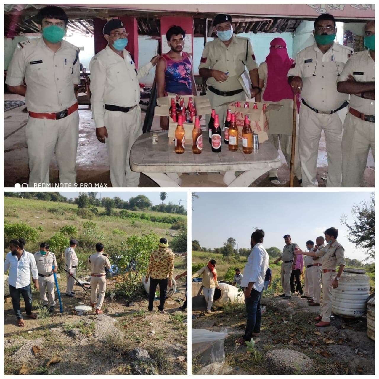 वोटरों को बोतल में उतारने की तैयारी, आचार संहिता के 20 दिन में 21 लाख की शराब जब्त