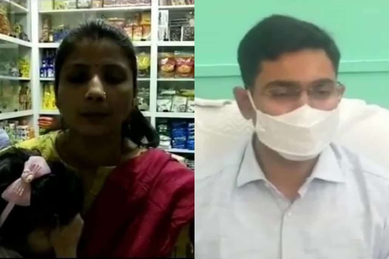 कुक्षी एसडीएम पर लगे गंभीर आरोप, महिला का वीडियो वायरल