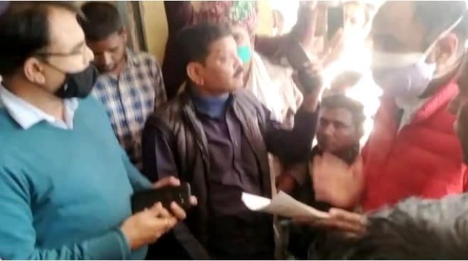 VIDEO- तहसीलदार पर भड़के कांग्रेस विधायक प्रियव्रत सिंह, जमकर लगाई फटकार