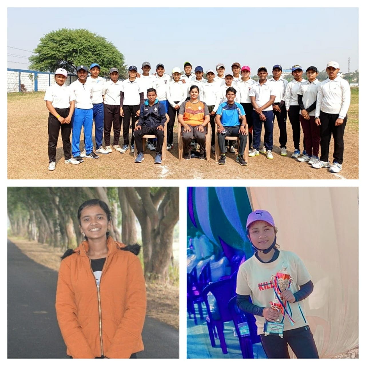 संभागीय क्रिकेट अंडर 19 टीम में शुचि एवं प्रियम्बिका चयनित, ग्वालियर जाएंगी