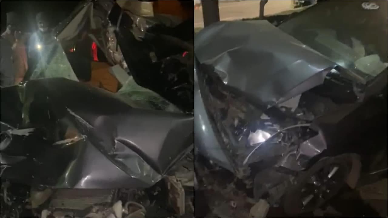 Road Accident : आपस में भिड़ी दो कारें, सेना के जवान समेत 3 की दर्दनाक मौत
