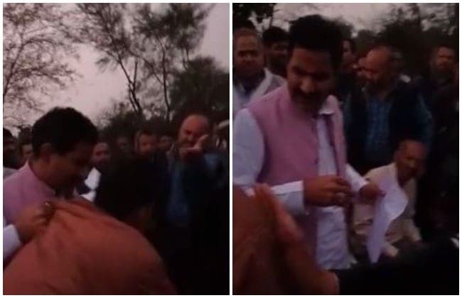 सरपंच की शिकायत की तो ग्रामीणों पर भड़क गए विधायक, वीडियो हुआ वायरल