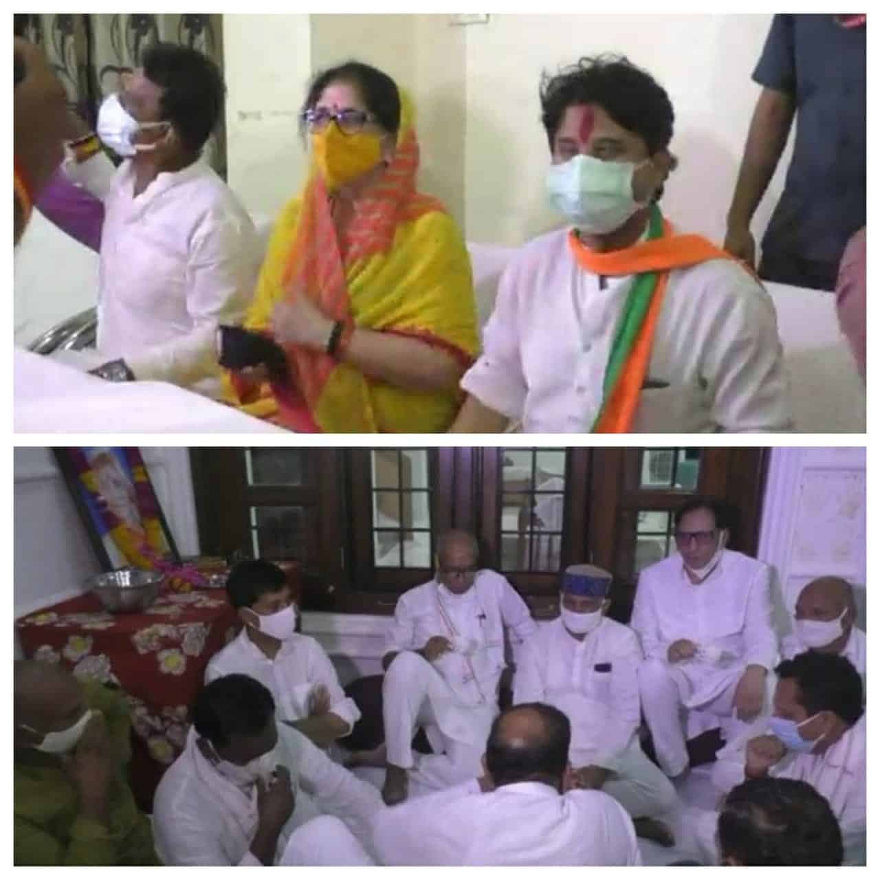 धार में बीजेपी-कांग्रेस आमने सामने, सिंधिया और दिग्विजय ने एक दूसरे पर साधा निशाना