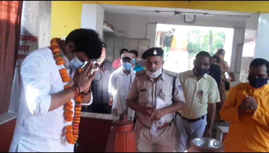 दतिया: प्रदेश राजस्व एवं परिवहन मंत्री गोविंद सिंह राजपूत आज दतिया पहुंचे, श्री पीताम्बरा पीठ मंदिर में किये दर्शन