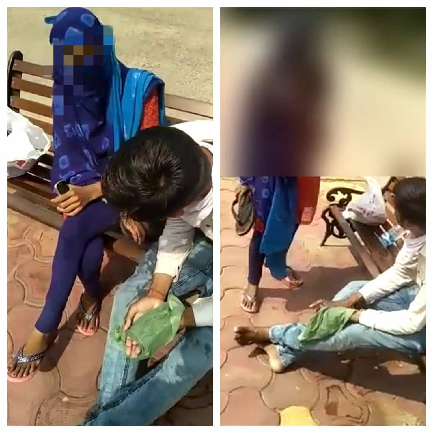 Video : प्रेमिका ने प्रेमी को सरेआम चप्पलों से पीटा, कहा- ‘जिंदगी तबाह कर दी’