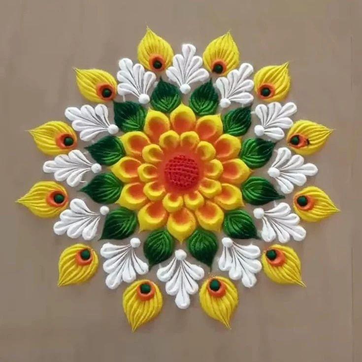 धनतेरस से दिवाली तक घर के आंगन में बनाएं ये खूबसूरत रंगोली, जानें सिंपल टिप्स