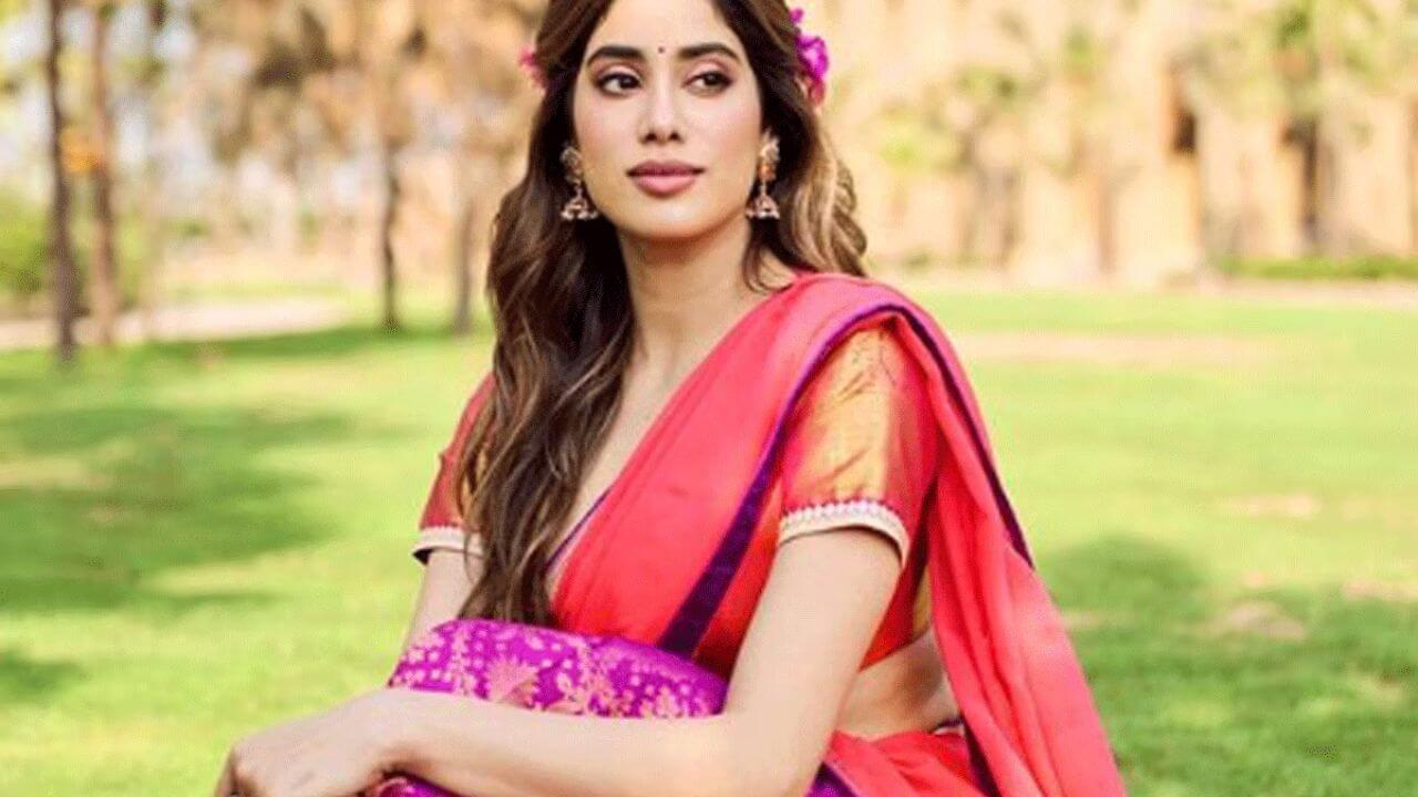 तिरुपति बालाजी पहुंची जाह्नवी कपूर, ट्रेडिशनल आउटफिट और नेचुरल ब्यूटी ने जीता फैंस का दिल