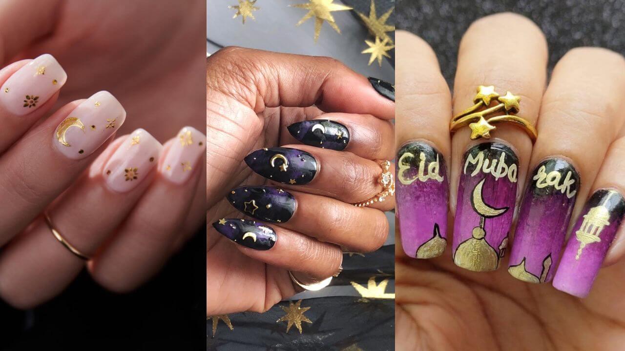ईद के लिए खास नेल आर्ट डिज़ाइन, खूबसूरती ऐसी कि ठहर जाए हर नज़र, करें ट्राय