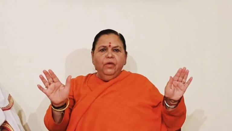 शंकराचार्य विवाद: उमा भारती ने किया स्वामी अविमुक्तेश्वरानंद का समर्थन, प्रशासन द्वारा सबूत मांगने को बताया मर्यादा और अधिकारों का उल्लंघन