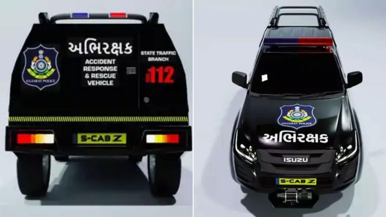 गुजरात पुलिस का ‘अभिरक्षक’ वाहन सड़क हादसों में बनेगा जिंदगी का रक्षक