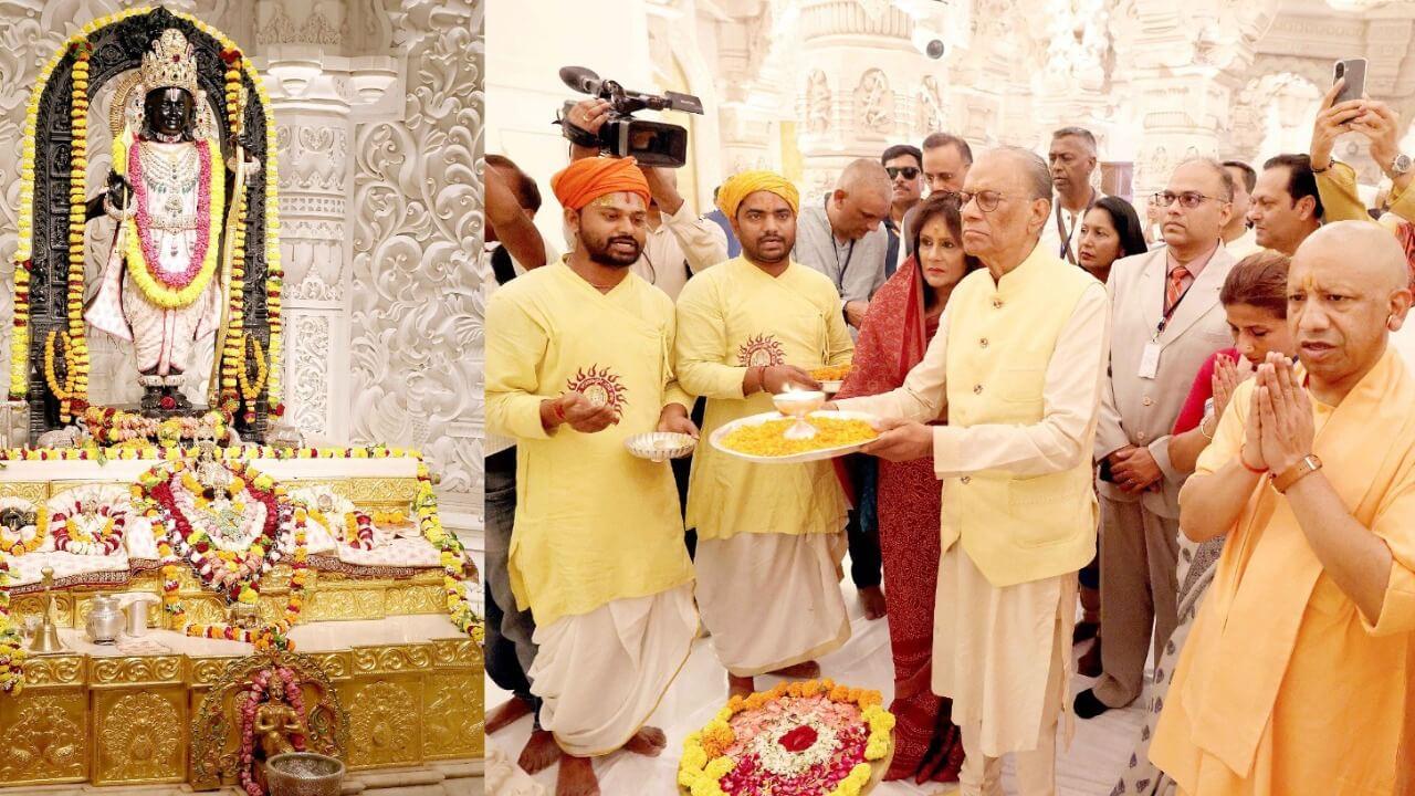 अयोध्या में मॉरीशस के पीएम का सीएम योगी ने किया रेड कारपेट स्वागत, राम मंदिर में किए दर्शन और पूजन