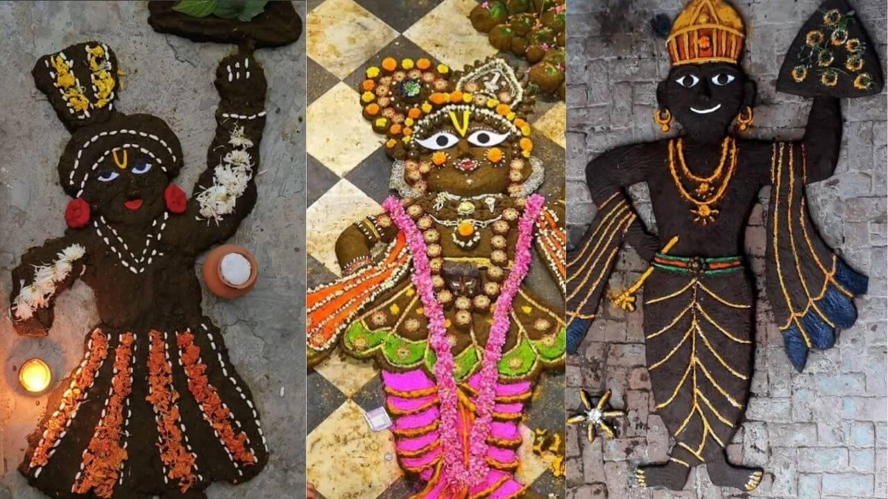 घर पर बनाएं गोबर से सुंदर गोवर्धन, स्टेप-बाय-स्टेप तरीका यहां देखें