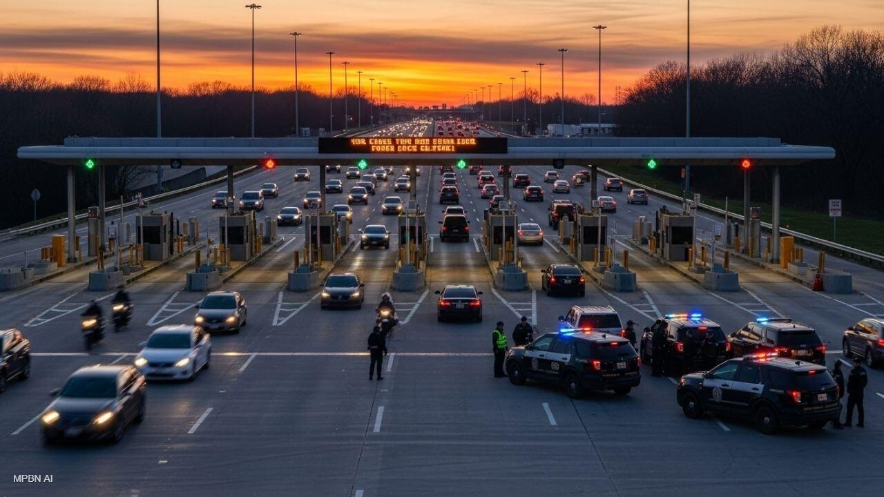 बिना टोल दिए एक्सप्रेसवे से निकल गए हजारों वाहन, बड़ी वजह आई सामने, पुलिस को करना पड़ा मामले में हस्तक्षेप