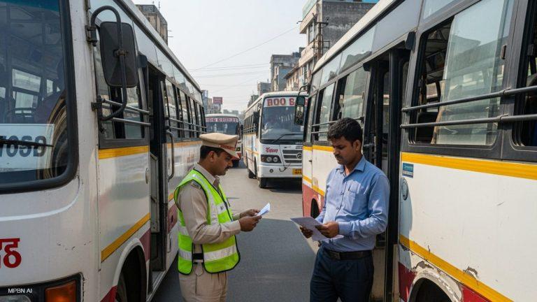 मध्य प्रदेश में बिना परमिट दौड़ रही बसों पर बड़ा एक्शन, 16 फरवरी से शुरू होगा प्रदेशव्यापी जांच अभियान