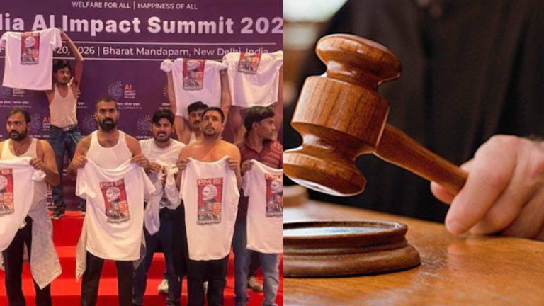 दिल्ली AI समिट में यूथ कांग्रेस का शर्ट उतारकर प्रदर्शन पर कोर्ट की सख्त टिप्पणी, कहा- यह सार्वजनिक व्यवस्था पर सीधा हमला, देश की छवि को हुआ नुकसान